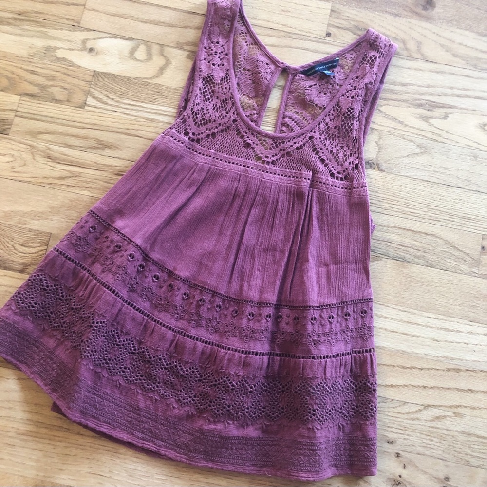 American Eagle flowy tank top